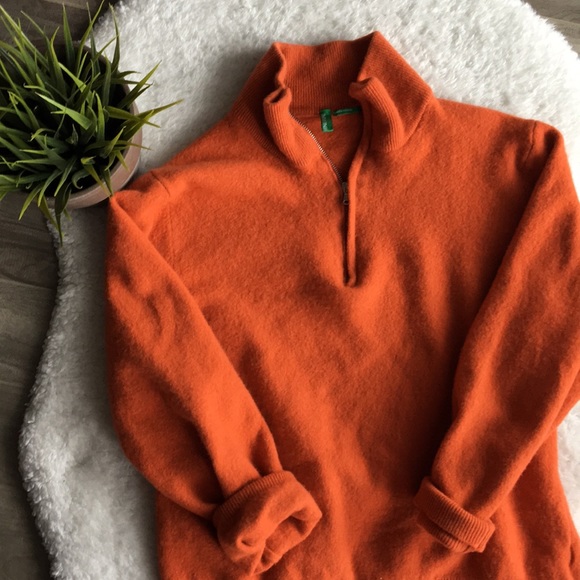🍑orange  sweater 🍑 - Picture 3 of 3